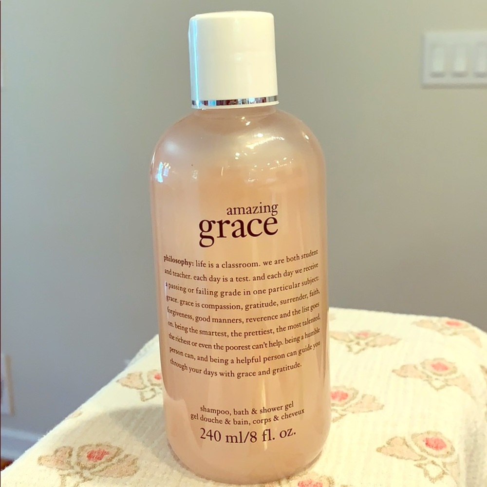 Philosophy Amazing Grace shampoo, shower gel 8 oz